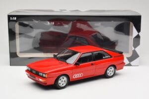 Audi Quattro Czerwony Minichamps 1:18 155016124 Metal — zdjęcie 6 z 6