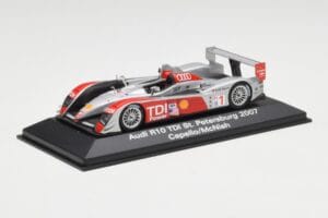 Audi R10 TDI #1 R. Capello / A. McNish / T. Kristensen 24 Hours of Le Mans 2007 Minichamps 1:43 5020700243 Metal — zdjęcie 2 z 4