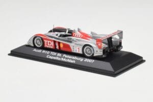 Audi R10 TDI #1 R. Capello / A. McNish / T. Kristensen 24 Hours of Le Mans 2007 Minichamps 1:43 5020700243 Metal — zdjęcie 3 z 4