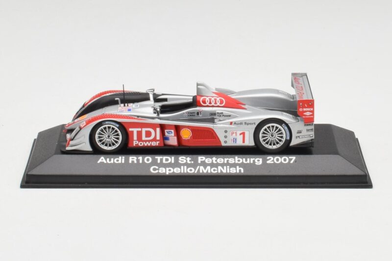 Audi R10 TDI #1 R. Capello / A. McNish / T. Kristensen 24 Hours of Le Mans 2007 Minichamps 1:43 5020700243 Metal