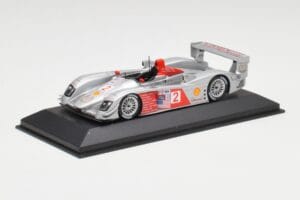 Audi R10 TDI #2 R. Capello / A. McNish Minichamps 1:43 AUDI002 Metal — zdjęcie 2 z 4
