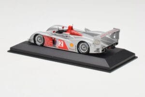 Audi R10 TDI #2 R. Capello / A. McNish Minichamps 1:43 AUDI002 Metal — zdjęcie 3 z 4