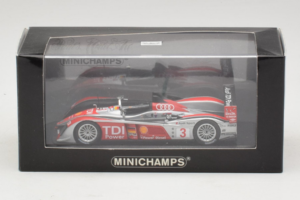 Audi R10 TDI LMP1 #3 L. Luhr / A. Premat 2008 Minichamps 1:43 400089803 Metal — zdjęcie 4 z 4