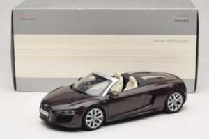 Audi R8 5.2 Spyder Teak Brown Kyosho 1:18 5010918525 Metal — zdjęcie 8 z 8