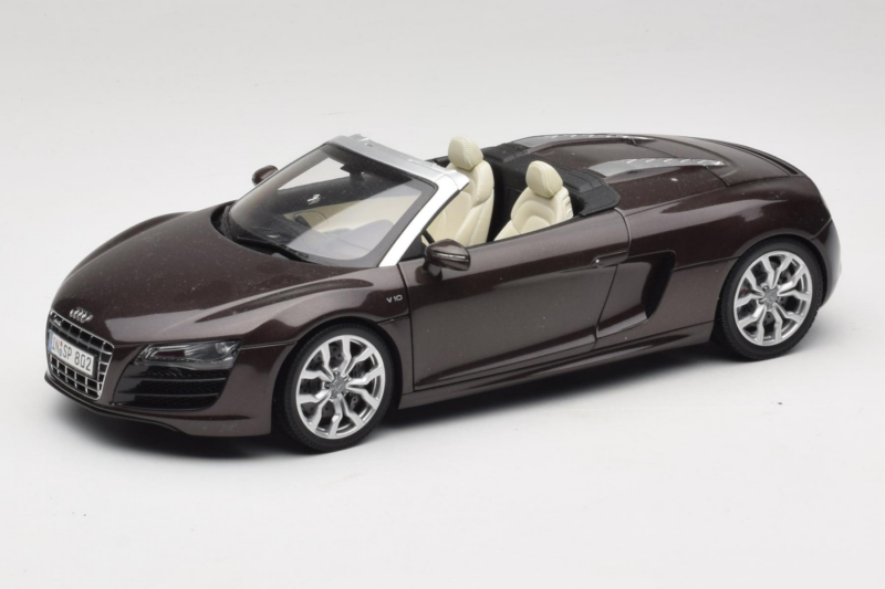 Audi R8 5.2 Spyder Teak Brown Kyosho 1:18 5010918525 Metal