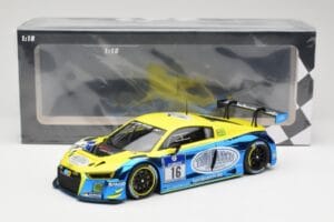 Audi R8 LMS #16 Twin Busch R. Rast / K. Busch 24h Nurburgring 2016 Minichamps 1:18 155161116 Metal — zdjęcie 6 z 6