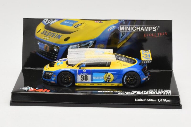 Audi R8 LMS #98 Team Phoenix Racing M. Basseng / F. Stippler / J. Stuck / M. Rockenfeller 24 Hours Nurburgring 2010 Minichamp