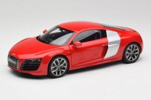 Audi R8 V10 Brilliant Czerwony Kyosho 1:18 09216RR Metal