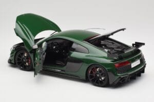 Audi R8 4S V10 Performance Zielony Kengfai 1:18 VAKF-0358 Metal — zdjęcie 5 z 8