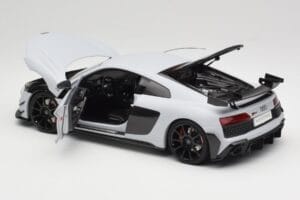 Audi R8 4S V10 Performance Biały Kengfai 1:18 VAKF-0357 Metal — zdjęcie 5 z 8