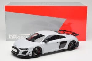 Audi R8 4S V10 Performance Biały Kengfai 1:18 VAKF-0357 Metal — zdjęcie 8 z 8