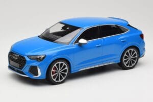 Audi RS Q3 F3 Sportback Niebieski Minichamps 1:18 155018101 Metal