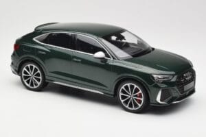 Audi RS Q3 Sportback 8U Green Metallic Minichamps 1:18 155018102 Metal — zdjęcie 4 z 6
