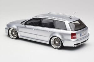 Audi RS4 B5 Avant Srebrny Custom Wheels Otto 1:18 OT521 Żywica — zdjęcie 5 z 6