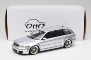 Audi RS4 B5 Avant Srebrny Custom Wheels Otto 1:18 OT521 Żywica — zdjęcie 6 z 6