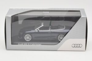 Audi RS5 B8 Kabriolet Estoril Blue Minichamps 1:43 5011215313 Metal — zdjęcie 4 z 4