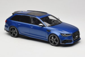 Audi RS6 C7 ABT Performance Avant Niebieski Exclusive Edition GT Spirit 1:18 AUDI011 Żywica — zdjęcie 4 z 6