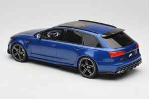 Audi RS6 C7 ABT Performance Avant Niebieski Exclusive Edition GT Spirit 1:18 AUDI011 Żywica — zdjęcie 5 z 6