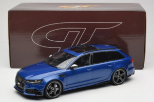 Audi RS6 C7 ABT Performance Avant Niebieski Exclusive Edition GT Spirit 1:18 AUDI011 Żywica — zdjęcie 6 z 6