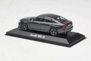 Audi RS6 C6 Daytona Grey Minichamps 1:43 5010810123 Metal — zdjęcie 3 z 4