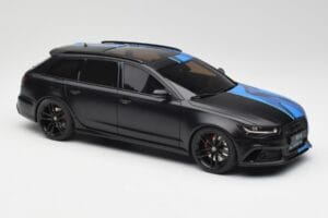 Audi RS6 C7 Avant GMK Niebieski & Czarny GT Spirit 1:18 GT799 Żywica — zdjęcie 4 z 6