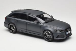 Audi RS6 C7 Avant Matt Grey Minichamps 1:18 110012012 Metal — zdjęcie 6 z 8