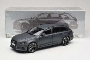 Audi RS6 C7 Avant Matt Grey Minichamps 1:18 110012012 Metal — zdjęcie 8 z 8