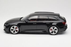Audi RS6 C8 Avant Black Metallic Minichamps 1:18 155018014 Metal — zdjęcie 3 z 6