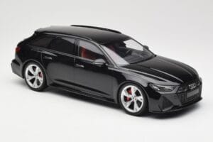 Audi RS6 C8 Avant Black Metallic Minichamps 1:18 155018014 Metal — zdjęcie 4 z 6