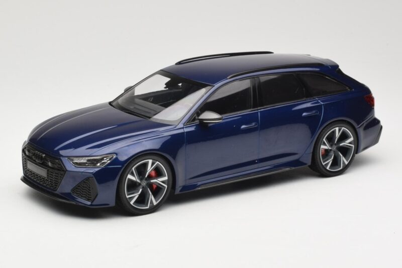 Audi RS6 C8 Avant Blue Metallic Minichamps 1:18 155018011 Metal