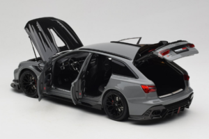 Audi RS6 C8 Avant Darwin Pro Fioletowy Kilo Works 1:18 KLW002202 Metal — zdjęcie 5 z 8