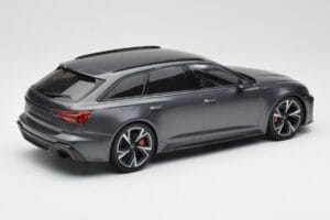 Audi RS6 C8 Avant Matt Grey Minichamps 1:18 155018015 Metal — zdjęcie 2 z 6