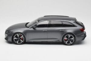 Audi RS6 C8 Avant Matt Grey Minichamps 1:18 155018015 Metal — zdjęcie 3 z 6