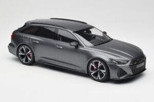 Audi RS6 C8 Avant Matt Grey Minichamps 1:18 155018015 Metal — zdjęcie 4 z 6