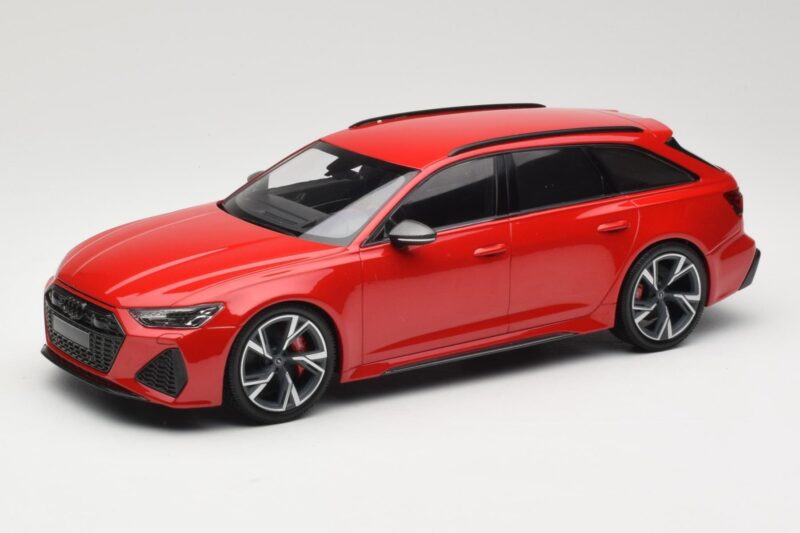 Audi RS6 C8 Avant Red Metallic Minichamps 1:18 155018010 Metal
