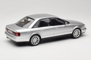 Audi S4 C4 4.2 V8 Crystal Silver Otto 1:18 OT464 Żywica — zdjęcie 2 z 6