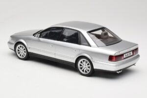 Audi S4 C4 4.2 V8 Crystal Silver Otto 1:18 OT464 Żywica — zdjęcie 5 z 6