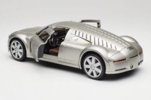 Audi Rosemeyer Srebrny Maisto 1:18 31625 Metal — zdjęcie 5 z 8