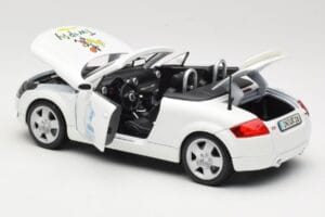 Audi TT 8N Kabriolet Biały Maisto 1:18 56065 Metal — zdjęcie 5 z 8