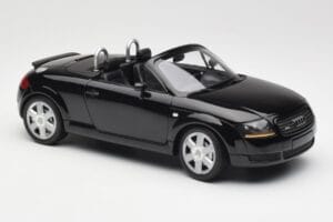 Audi TT 8N Roadster Black Metallic Minichamps 1:18 155017030 Metal — zdjęcie 4 z 6