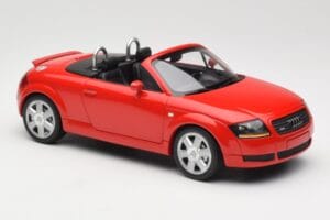 Audi TT 8N Roadster Czerwony Minichamps 1:18 155017032 Metal — zdjęcie 4 z 6