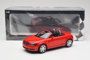 Audi TT 8N Roadster Czerwony Minichamps 1:18 155017032 Metal — zdjęcie 6 z 6