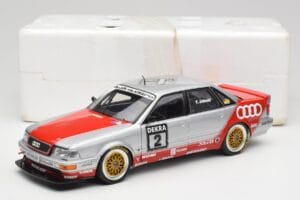 Audi V8 D11 #2 Team Dekra F. Jelinski DTM 1992 Minichamps 1:18 100921002-O Metal — zdjęcie 8 z 8