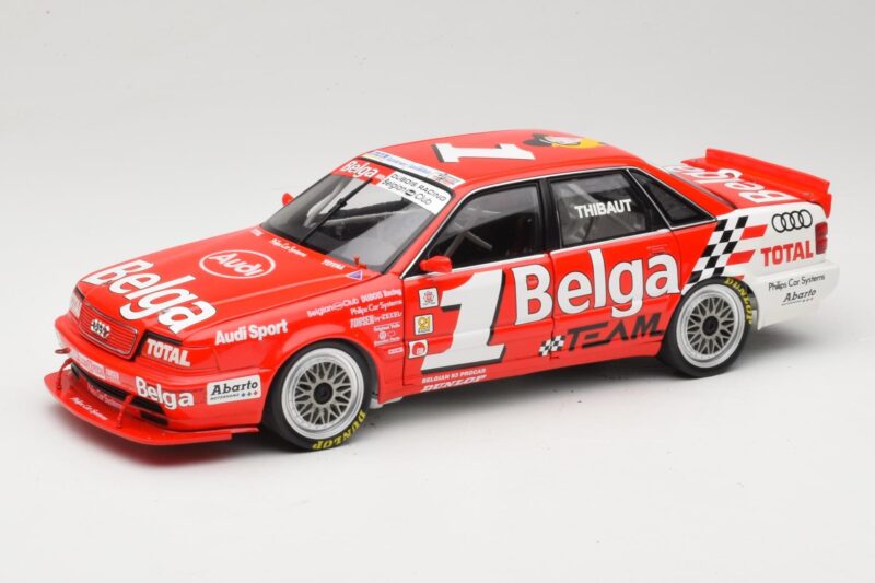 Audi V8 Evolution #1 Team Dubois P-A. Thibaut Belgian Procar 1993 Minichamps 1:18 100931001 Metal