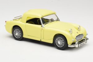 Austin-Healey Sprite Mk1 Żółty Revell 1:18 08835 Metal — zdjęcie 6 z 8