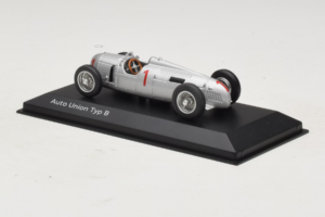 Auto Union Typ B #1 Srebrny Minichamps 1:43 5031300313 Metal — zdjęcie 3 z 5