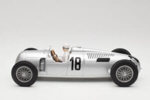 Auto Union Typ C #18 B. Rosemeyer Internationales Eifelrennen Nürburgring Winner 1936 Minichamps 1:18 155361018 Metal — zdjęcie 3 z 6