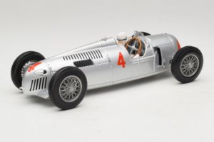 Auto Union Typ C #4 A. Varzi 2nd Place Monaco GP 1936 Minichamps 1:18 155361004 Metal — zdjęcie 2 z 6