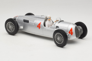 Auto Union Typ C #4 A. Varzi 2nd Place Monaco GP 1936 Minichamps 1:18 155361004 Metal — zdjęcie 4 z 6