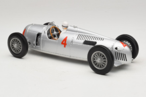 Auto Union Typ C #4 A. Varzi 2nd Place Monaco GP 1936 Minichamps 1:18 155361004 Metal — zdjęcie 5 z 6
